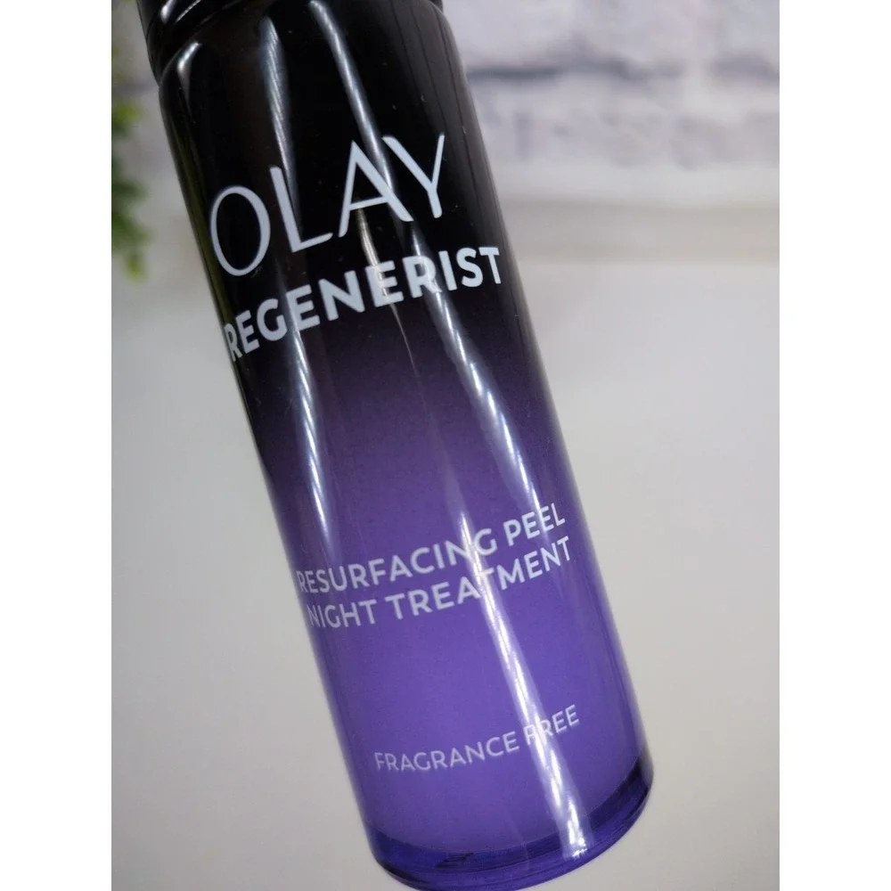 NEW 3💜Olay Regenerist Resurfacing Peel Night Wrinkle Correcting Serum Retinol24